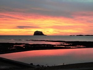 Bass Rock sunrise