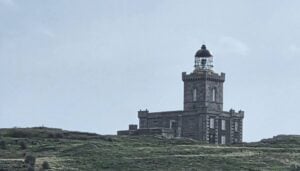 The main lighthouse on the Isle of May